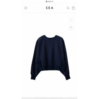 シー(SEA)のSEA CLEAN SWEAT SHIRT(トレーナー/スウェット)