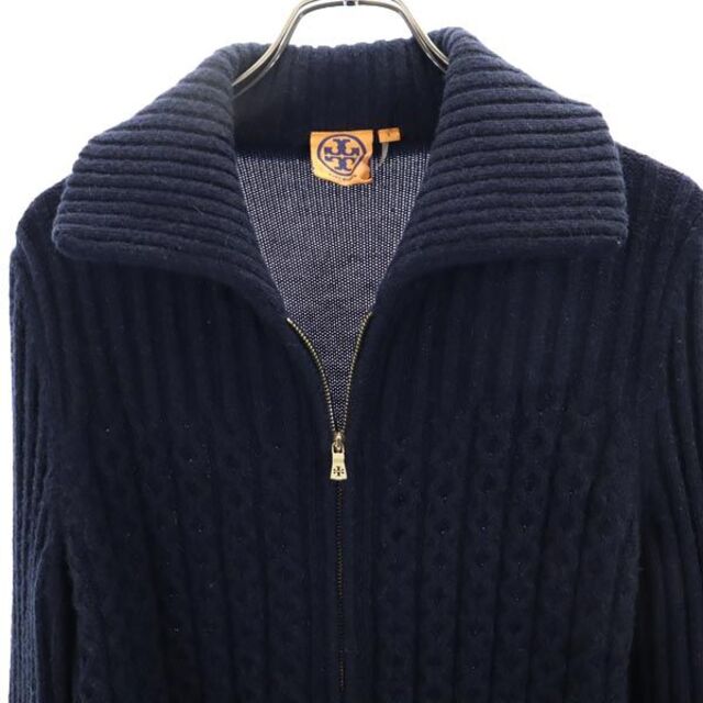 Tory Burch トリーバーチ ウールブレンド ニットジャケット S ネイビー系 Tory Burch メンズ 【中古】 【230304】の通販 by 古着屋BIG2nd トリーバーチ ダッフルコート