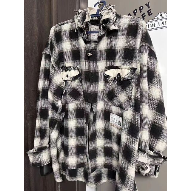 Maison Mihara Yasuhiro Partly Damagedシャツ | www.myglobaltax.com