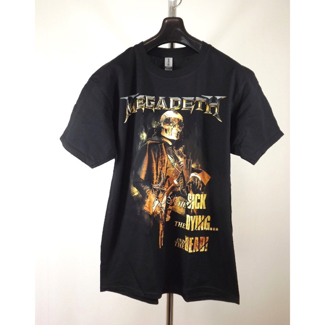 M 新品 MEGADETH メガデス　Tシャツ　ジャパンツアー限定 Tシャツ 1