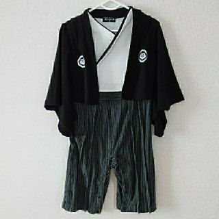 袴ロンパース 90 前開き(和服/着物)