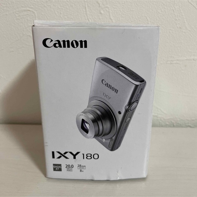 キヤノンCanon デジタルカメラ IXY 180 シルバー 光学8倍ズーム