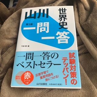 山川一問一答世界史 第３版(語学/参考書)