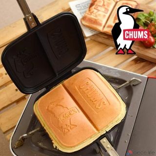 チャムス(CHUMS)の【CHUMS】Double Hot Sandwich Cooker　ホットサンド(調理器具)