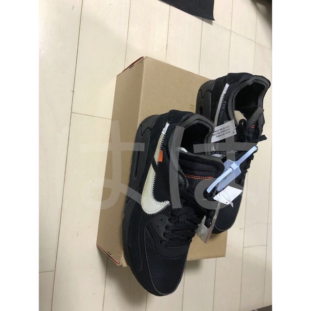 最安値u3000nike air max 90 off white us10 商品の状態 【2024年発売