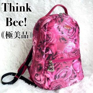 Think Bee! - 【極美品】シンクビー リュック バックパック 花柄 飾り