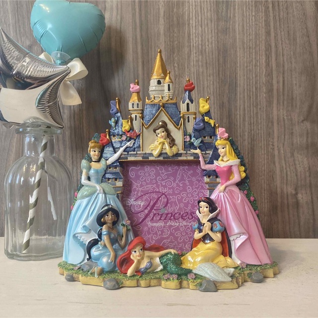 Disney(ディズニー)の【★希少】　ディズニープリンセス　フォトフレーム エンタメ/ホビーのおもちゃ/ぬいぐるみ(キャラクターグッズ)の商品写真