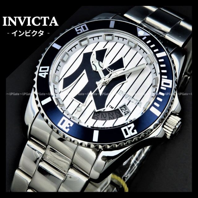 MLB★自動巻★ニューヨーク・ヤンキース INVICTA MLB 4297642mm防水性