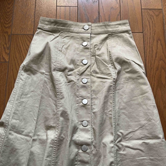 UNIQLO(ユニクロ)のユニクロ デニムスカート マーメイドスカート フロントボタン  ユニクロ  レディースのスカート(ロングスカート)の商品写真