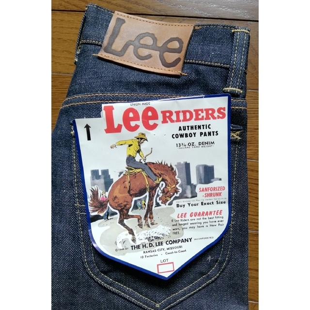 Lee(リー)の新品 LEE リー デニム Gパン メンズ デニムパンツ ジーパン 27インチ メンズのパンツ(デニム/ジーンズ)の商品写真