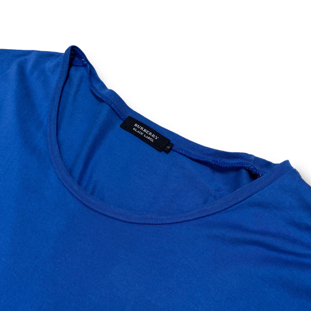BURBERRY BLACK LABEL(バーバリーブラックレーベル)のBURBERRY BLACK LABEL バーバリー Tシャツ カットソー 青系 メンズのトップス(Tシャツ/カットソー(半袖/袖なし))の商品写真