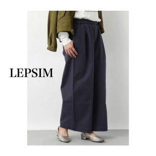 レプシィム(LEPSIM)のレプシィム レディース ワイドパンツ バギーパンツ チノタックワイド(カジュアルパンツ)