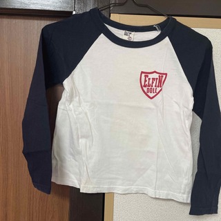 ⑲子供服 ロングTシャツ 130cm(Tシャツ/カットソー)