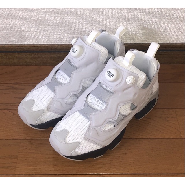 良品 REEBOK PUMP FURY OG CHANEL 24.5cm グレーレディース