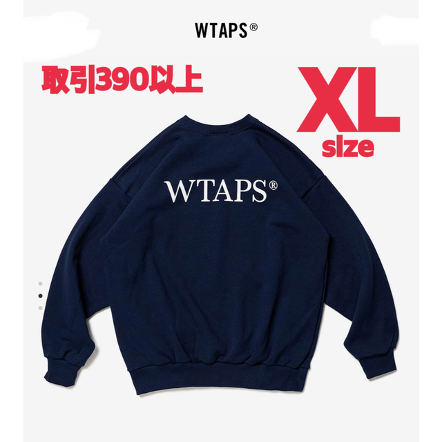 WTAPS 2022FW LOCKS SWEATER NAVY XLサイズ