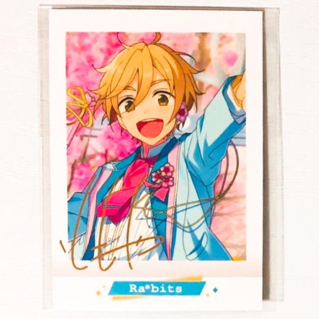 新品☆あんスタ☆Ra*bits【真白友也】箔押し☆ぱしゃこれ☆ver.6 新品☆あんスタ☆Ra*bits【真白友也】箔押し☆ぱしゃこれ☆ver.6