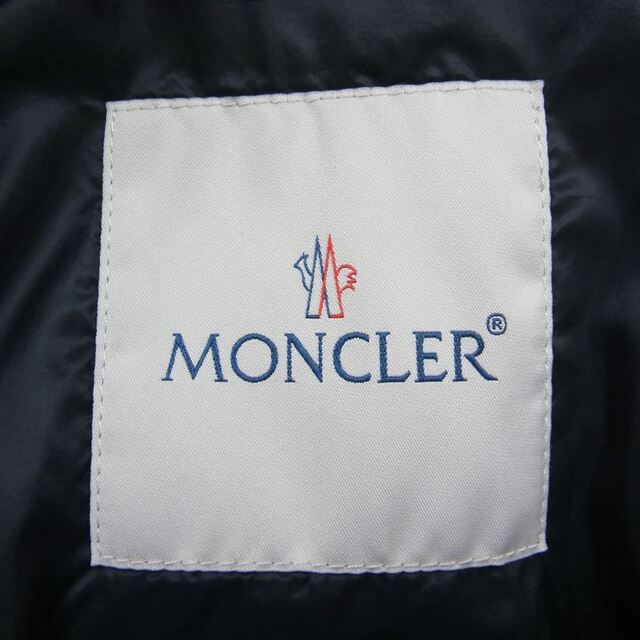 MONCLER モンクレール FEBE GILET ロゴワッペン ダウンベスト ブラック系 3