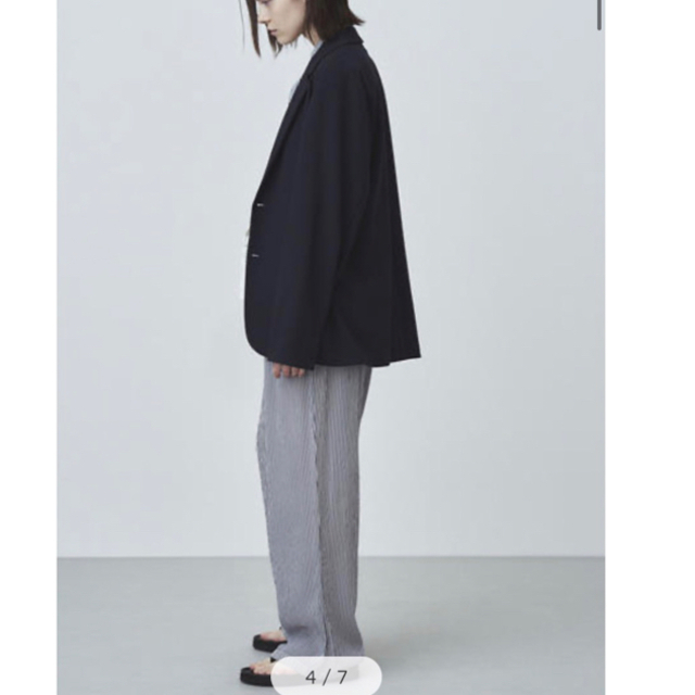 ATON WOOL OXFORD ジャケット UNISEX ブラック タグ付き | www