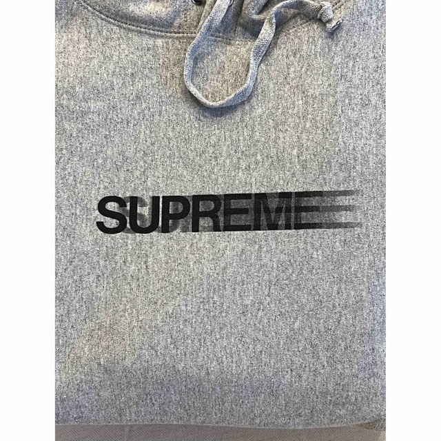 supreme motion logo hooded sweatshirt