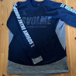 スボルメ(Svolme)のスボルメ　ストレッチ風ロングTシャツ(ウェア)