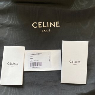 celine - セリーヌ ラゲージ ナノ 189243 ブラック の通販 by s shop ...