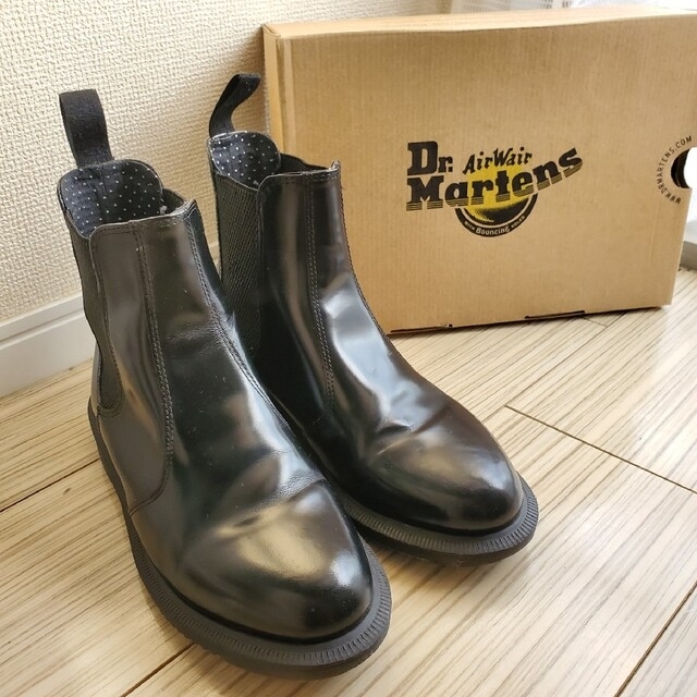 Dr.Martens - お値下げ＊Dr.Martens FLORA チェルシーブーツ ...