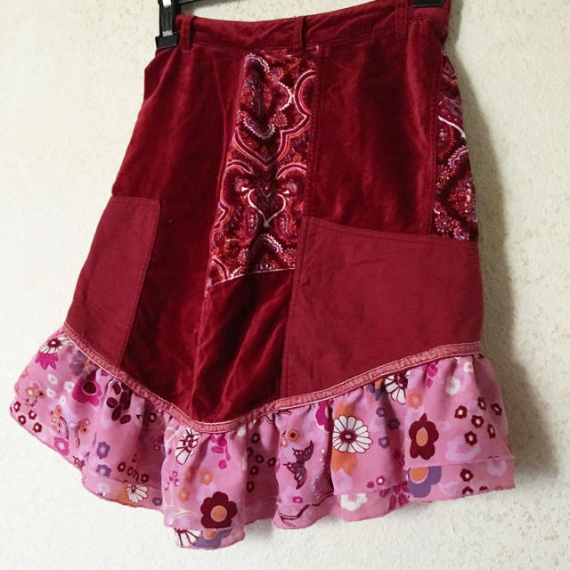 LIZ LISA(リズリサ)のMARY-KATE AND ASHLEYメアリー・ケイトアンドアシュレースカート キッズ/ベビー/マタニティのキッズ服女の子用(90cm~)(スカート)の商品写真