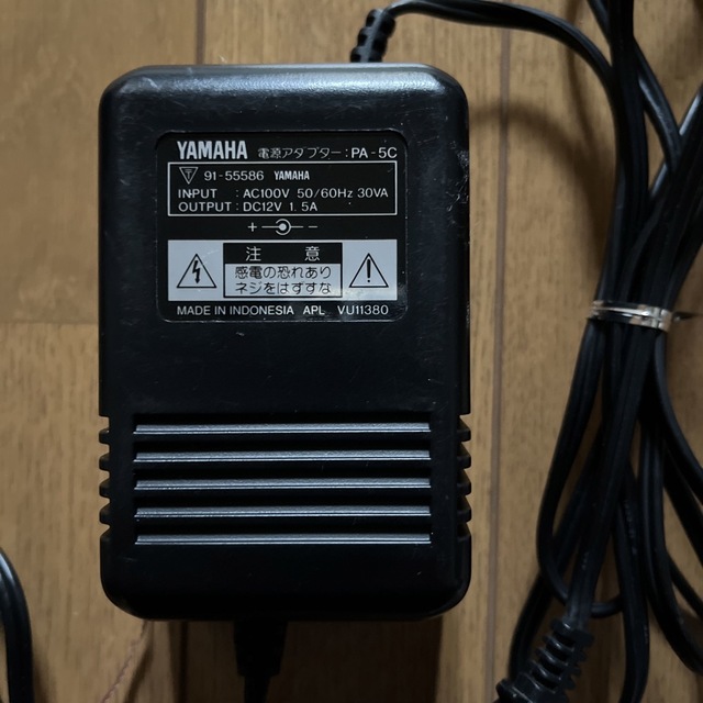 ヤマハ(ヤマハ)のYAMAHA PA-5C 電源アダプター 楽器の鍵盤楽器(電子ピアノ)の商品写真