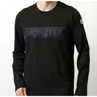 MONCLER - ☆最新作☆MONCLER ロンT 長袖 Tシャツ XXL ホワイト 袖ロゴ
