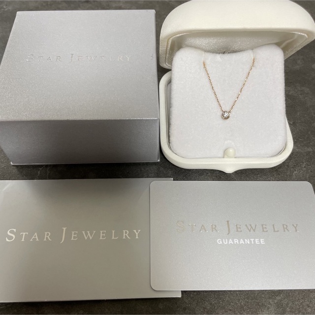 STAR JEWELRY(スタージュエリー)のK18 ピンクゴールド　 レディースのアクセサリー(ネックレス)の商品写真