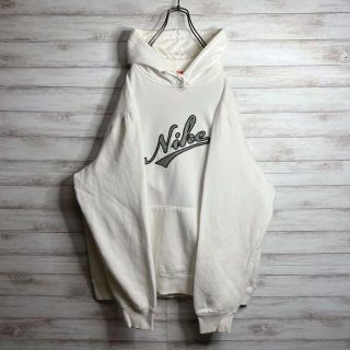 NIKE 入手困難!!ナイキ ✈︎刺繍ロゴ ゆるだぼ 裏起毛 パーカー