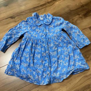 ベビーギャップ(babyGAP)のGAP 花柄ワンピース　80cm(ワンピース)