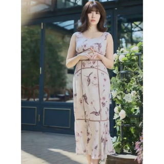 Herlipto♡ Limoges Floral Midi Dress ロングワンピース ワンピース レディース 売れ筋超特価