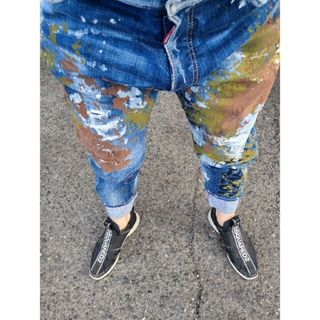 ディースクエアード(DSQUARED2)の希少❕ディースクエアード　COMBATJEAN　サイズ50(デニム/ジーンズ)