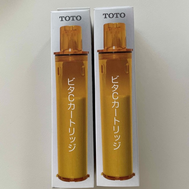 TOTO - 【新品未使用】ビタC シャワーカートリッジ(2個)の通販 by なお ...