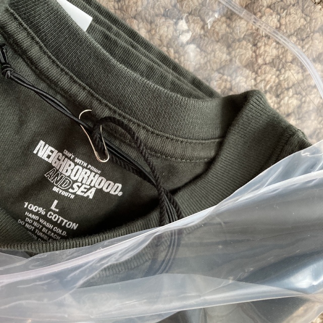 NEIGHBORHOOD(ネイバーフッド)のNEIGHBORHOOD WIND AND SEA Tシャツ オリーブ L 新品 メンズのトップス(Tシャツ/カットソー(半袖/袖なし))の商品写真