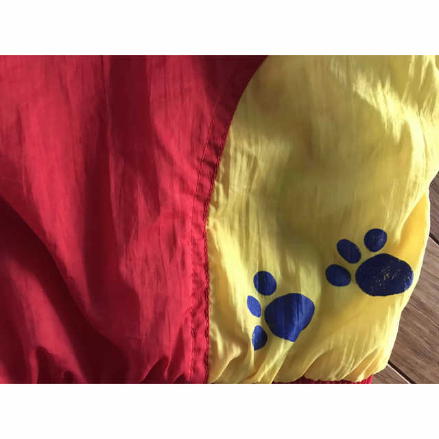 OshKosh(オシュコシュ)のoshkosh  アニマル　カラーブロックフードブルゾン　18m キッズ/ベビー/マタニティのベビー服(~85cm)(ジャケット/コート)の商品写真