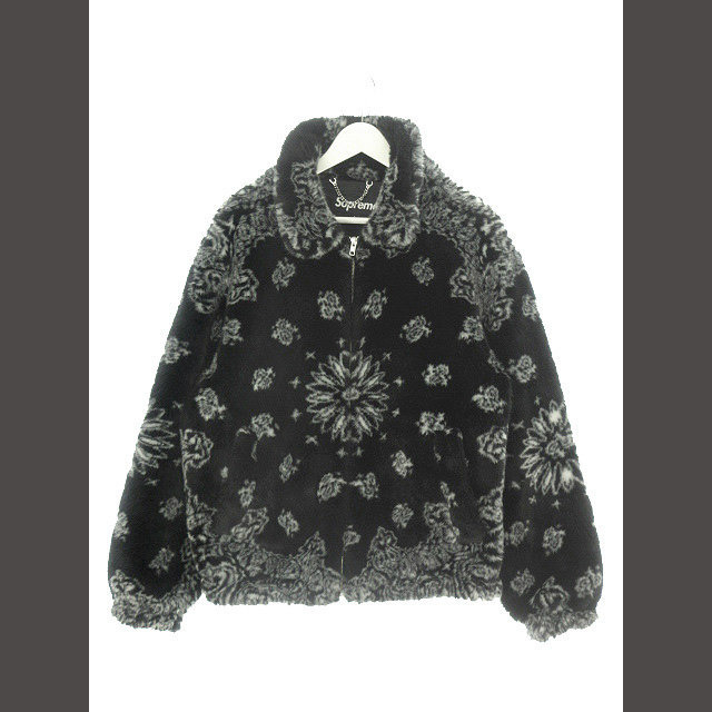 シュプリーム Bandana Faux Fur Bomber Jacket