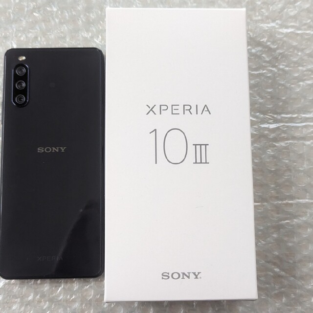 Xperia 10 Ⅲ SIMロック解除 美品