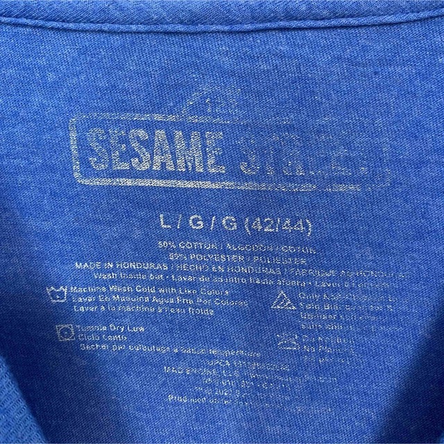 SESAME STREET(セサミストリート)の【入手困難】SESAME STREET   Tシャツ　Lサイズ　ゆったり　海外　 メンズのトップス(Tシャツ/カットソー(半袖/袖なし))の商品写真