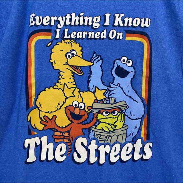 SESAME STREET(セサミストリート)の【入手困難】SESAME STREET   Tシャツ　Lサイズ　ゆったり　海外　 メンズのトップス(Tシャツ/カットソー(半袖/袖なし))の商品写真