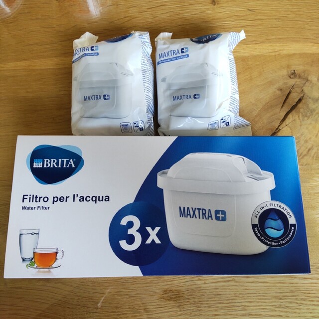 ブリタ Brita マクストラプラス カートリッジ　5個セット インテリア/住まい/日用品のキッチン/食器(浄水機)の商品写真