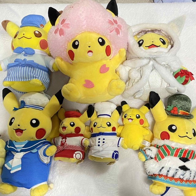 ポケモン ポケットモンスター ポケセン ピカチュウ ぬいぐるみ セット