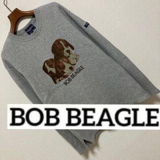 イーストボーイ(EASTBOY)の90s■BOB BEAGLE イーストボーイ■ビーグル犬 薄地スウェット L(トレーナー/スウェット)