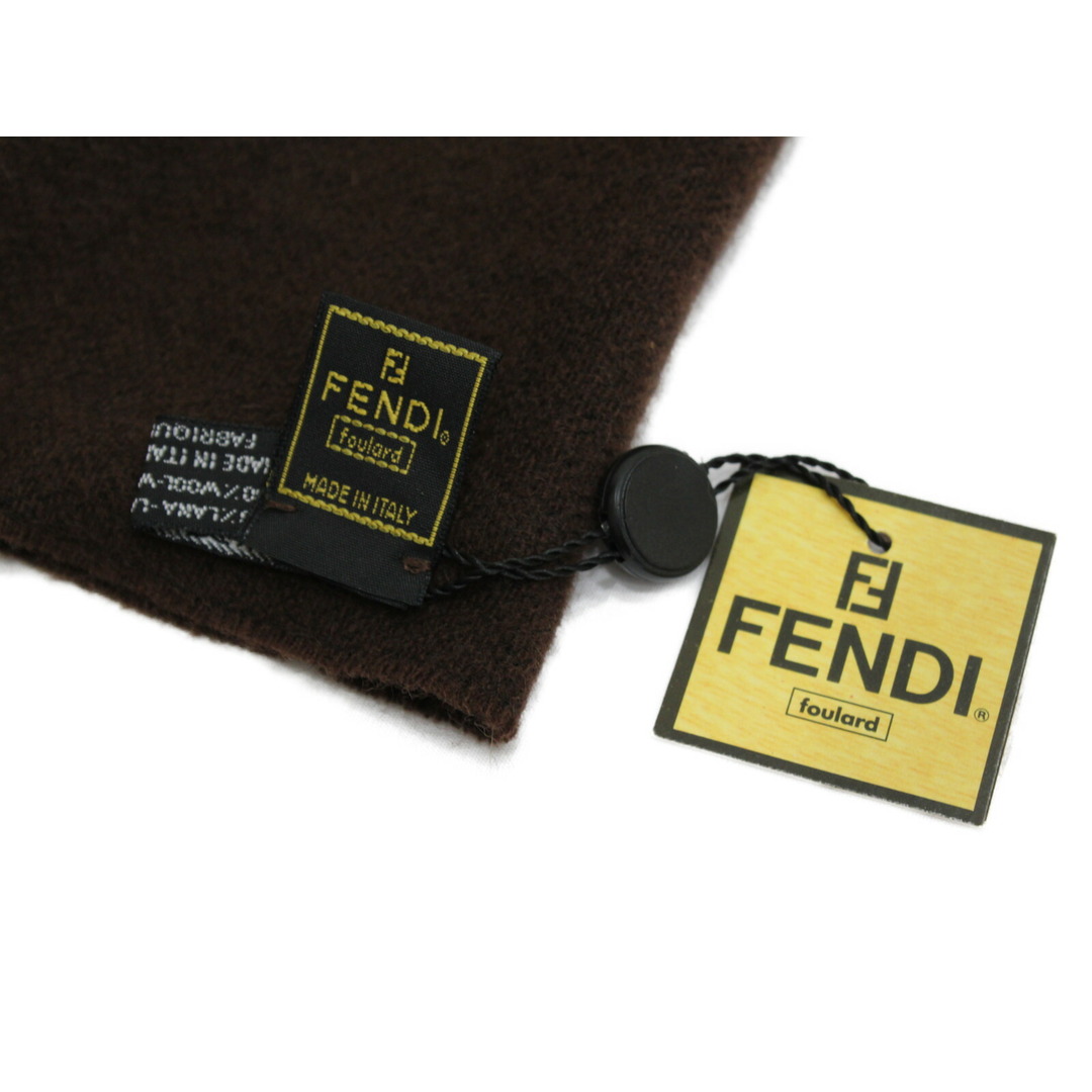 FENDI　フェンディ　マフラー　ブラウン　ブラック　メンズ松前R56店 3