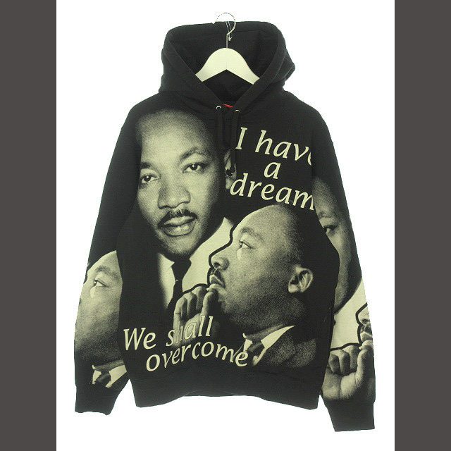 ご注意ください シュプリーム MLK Hooded Sweatshirt マ キング牧師