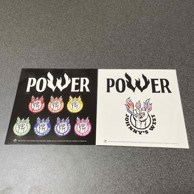 ジャニーズWEST POWER 初回盤A エンタメ/ホビーのCD(ポップス/ロック(邦楽))の商品写真