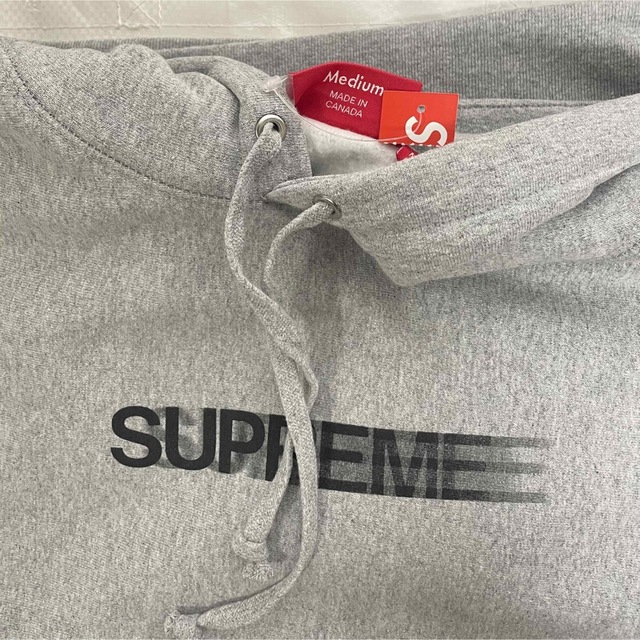 Supreme(シュプリーム)のMサイズ Supreme 23ss Motion Logo Hooded メンズのトップス(パーカー)の商品写真