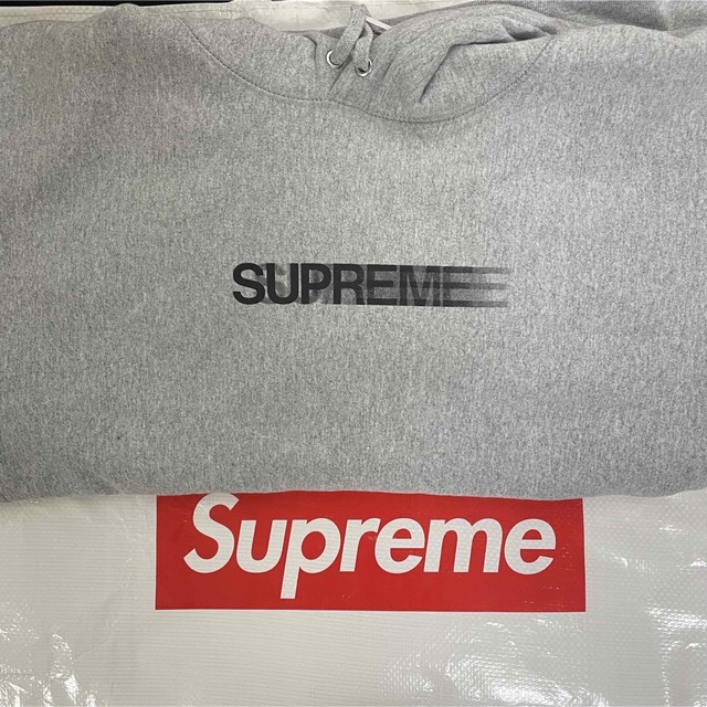 Supreme(シュプリーム)のMサイズ Supreme 23ss Motion Logo Hooded メンズのトップス(パーカー)の商品写真