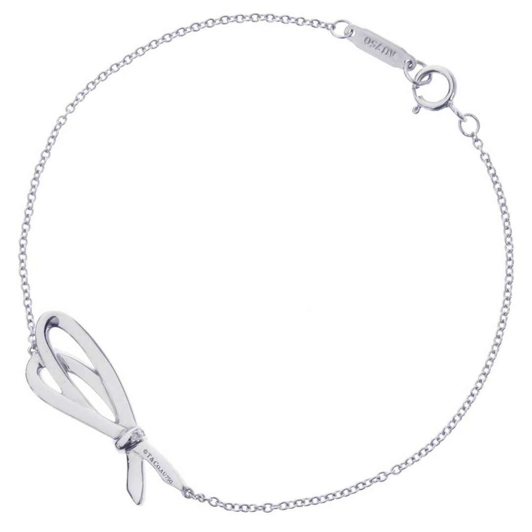 Tiffany & Co. - ティファニー ボウ ブレスレット ダイヤモンド K18WG